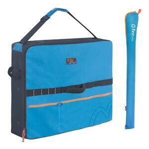 FXW 45" Specialized Dog Playpen Storage Bag - Fits 8 Panels + 9 Stakes, Blue